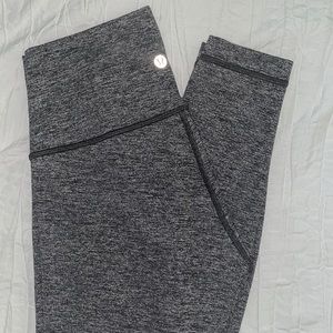 Wunder Under HR Tight (heathered black)